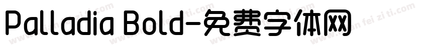 Palladia Bold字体转换